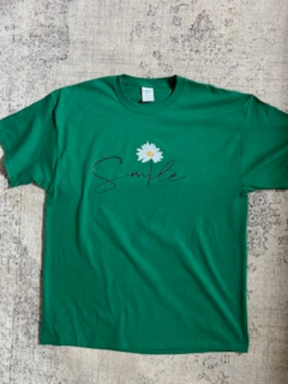 🧡3/15 Port & Company Green "Simple" T-Shirt Women's XL